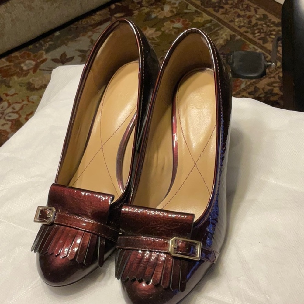 Chocolate brown patent leather! 🤎